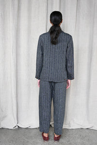 Linen Striped Pants