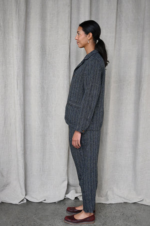 Linen Striped Pants
