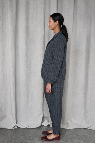 Linen Striped Pants