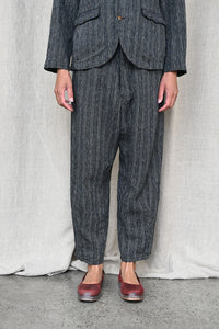 Linen Striped Pants