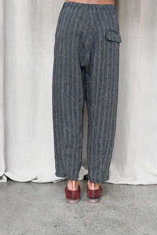 Linen Striped Pants