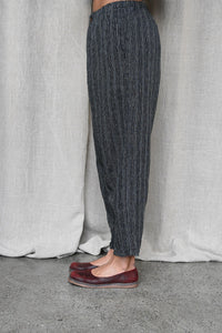 Linen Striped Pants