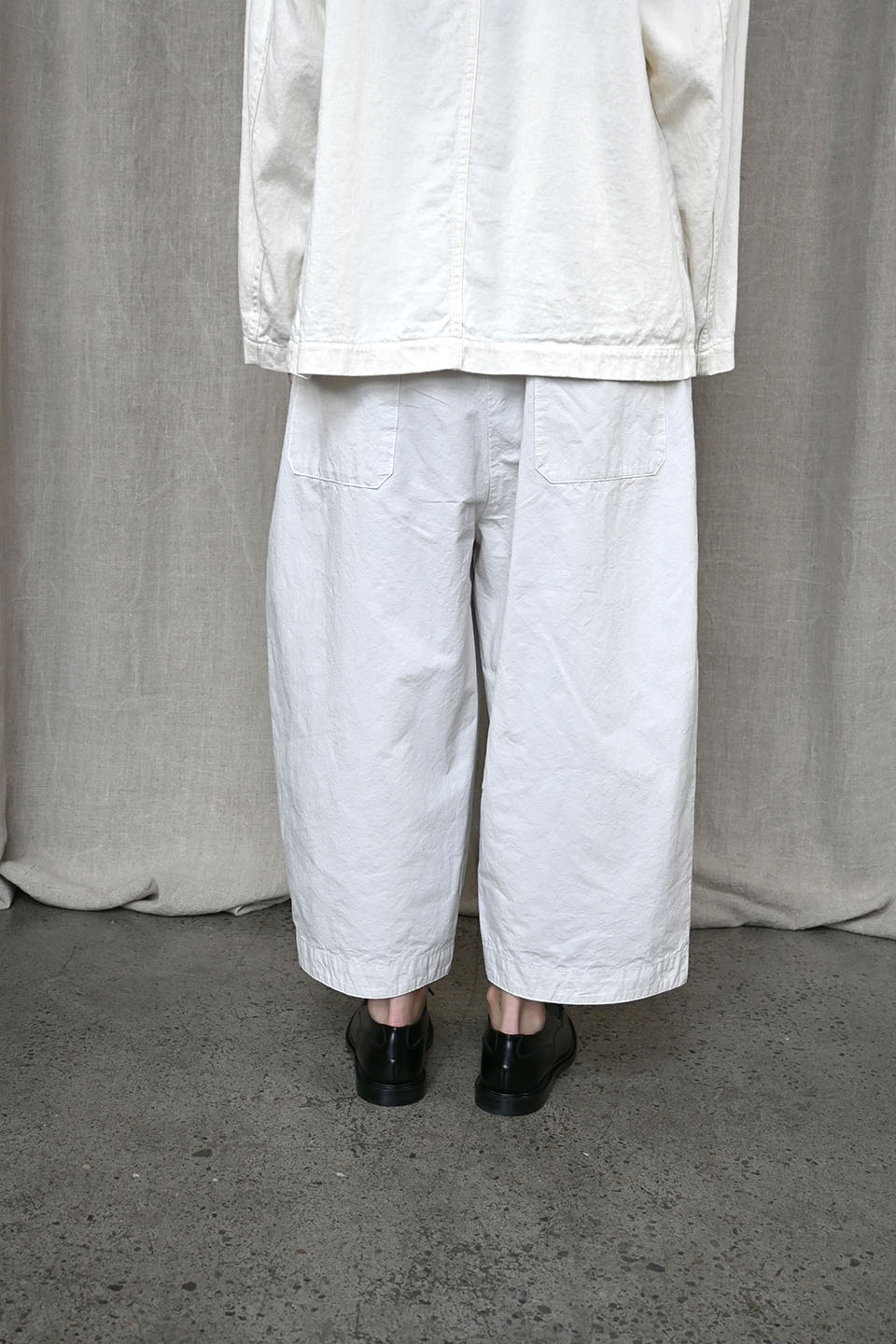 Wide Pants Off White