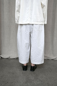 Wide Pants Off White