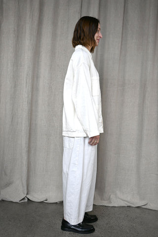 Wide Pants Off White
