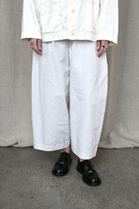 Wide Pants Off White