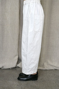 Wide Pants Off White