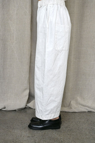 Wide Pants Off White