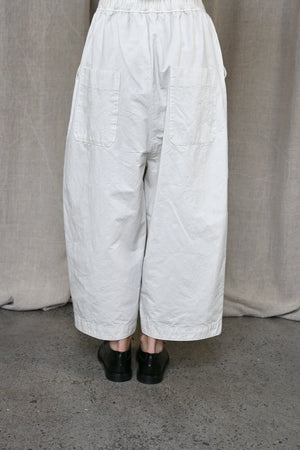 Wide Pants Off White
