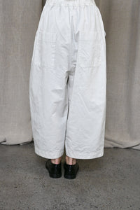 Wide Pants Off White