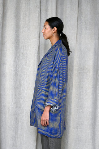South Royal/Thin Stripes Jacket