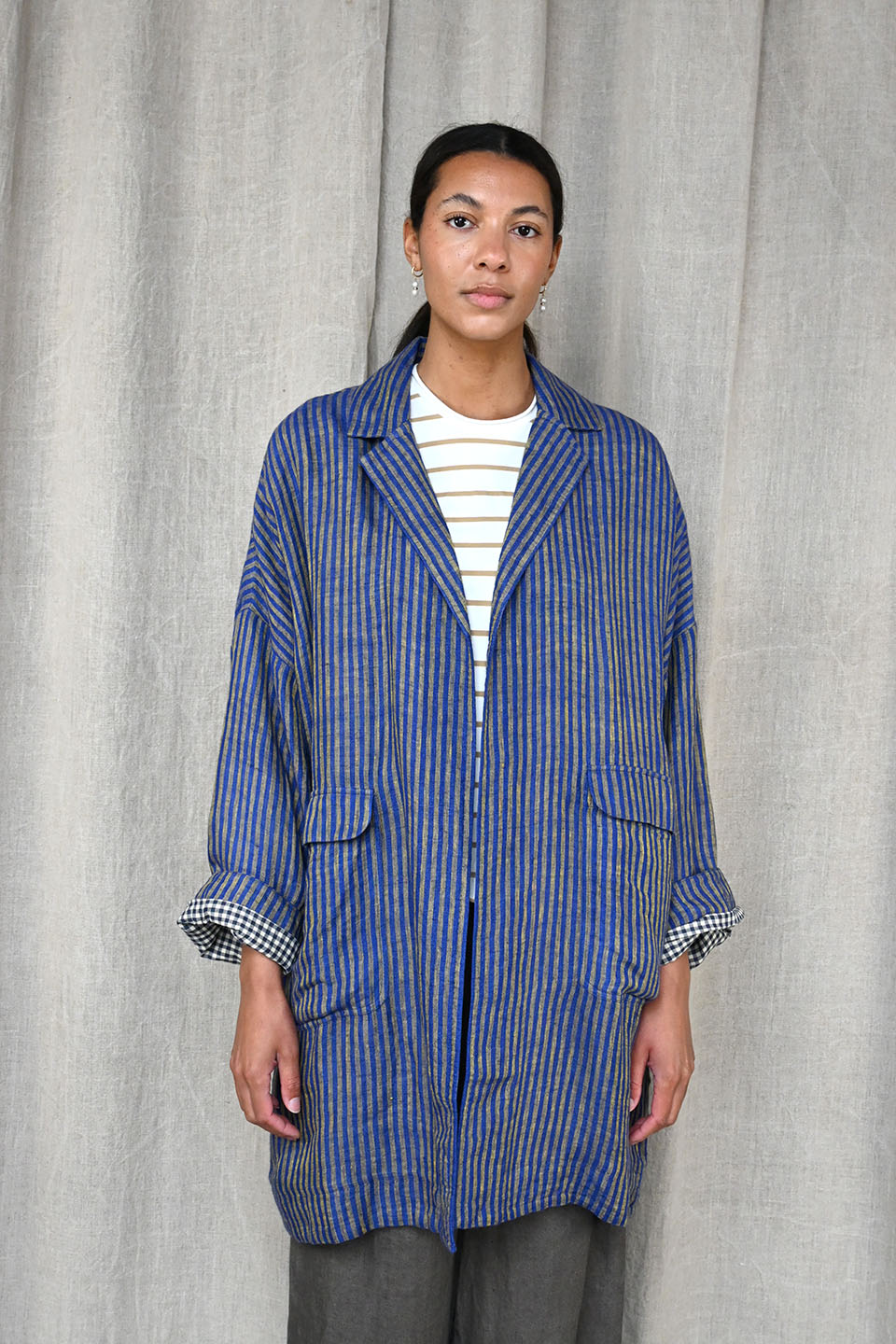 South Royal/Thin Stripes Jacket