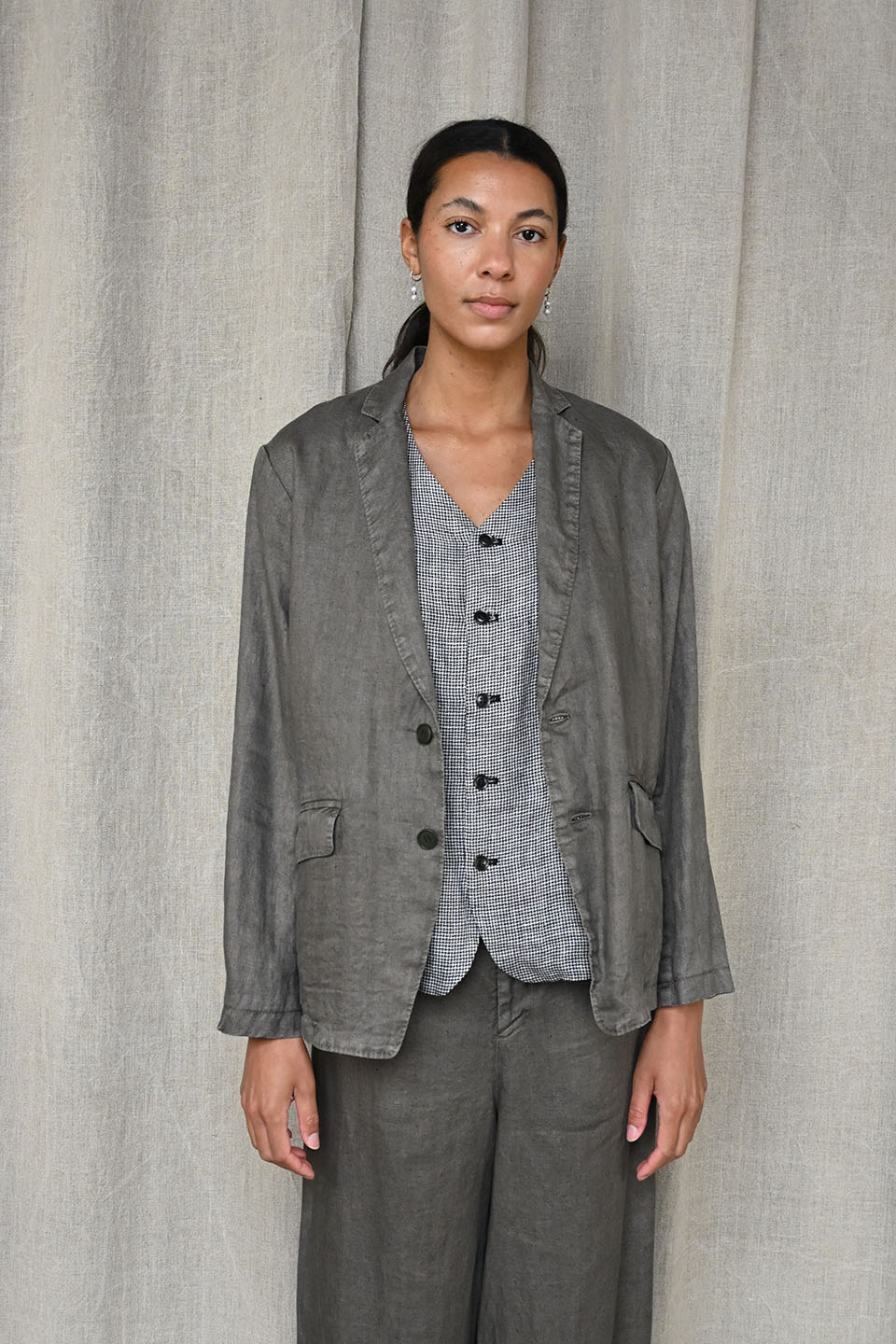 Linen Twill Jacket
