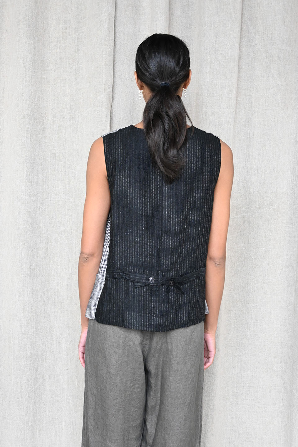 Houndstooth Vest