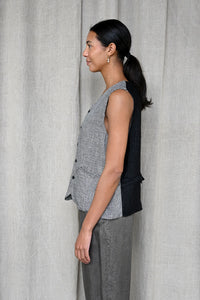 Houndstooth Vest