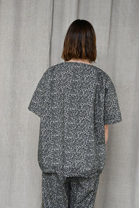 Friedrich Top Charcoal Floral
