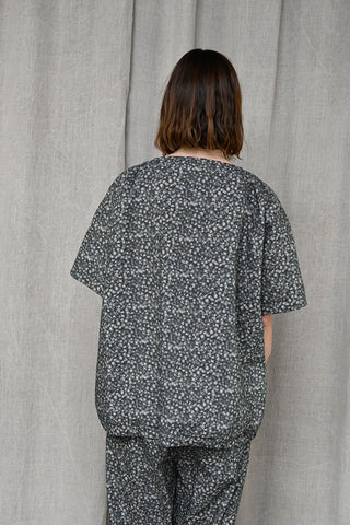 Friedrich Top Charcoal Floral