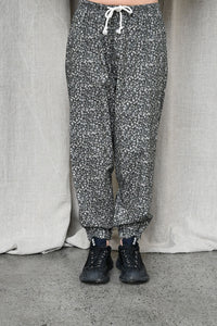 Jethro Joggers Charcoal Floral