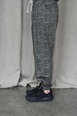 Jethro Joggers Charcoal Floral