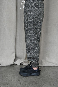Jethro Joggers Charcoal Floral
