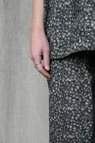 Jethro Joggers Charcoal Floral