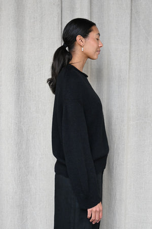 Punto Knitted Pullover Black