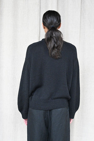 Punto Knitted Pullover Black