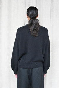 Punto Knitted Pullover Black