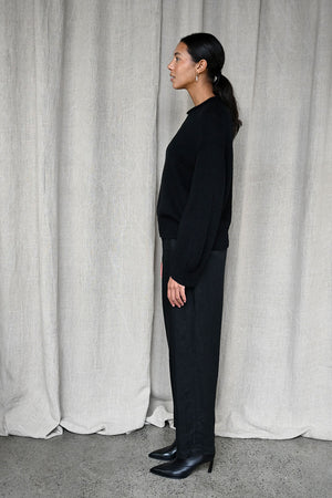 Punto Knitted Pullover Black