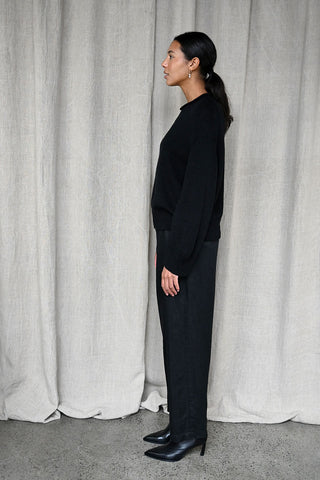 Punto Knitted Pullover Black