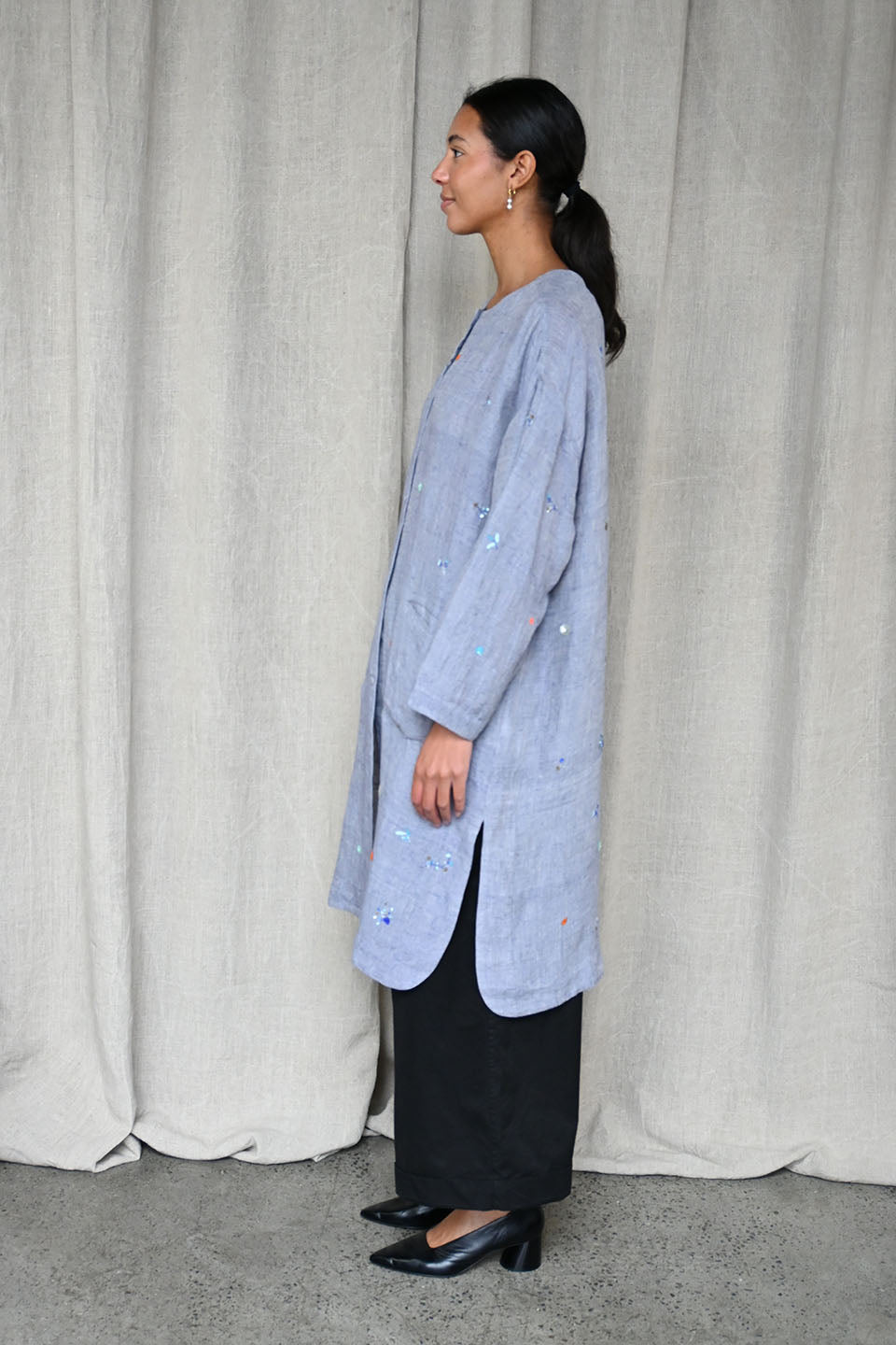 Cama Palazzo Pants Black