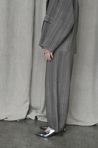 Linea Trousers Gray/Nude