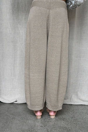 Punto Knitted Trousers Taupe