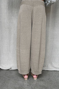 Punto Knitted Trousers Taupe