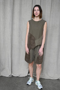Lo Striatro Vest Khaki