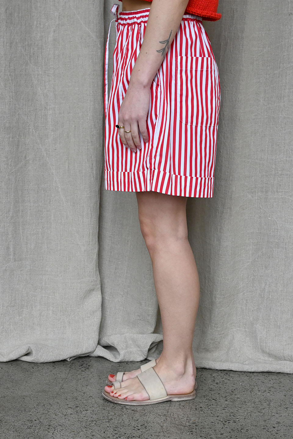 Cama Striped Shorts