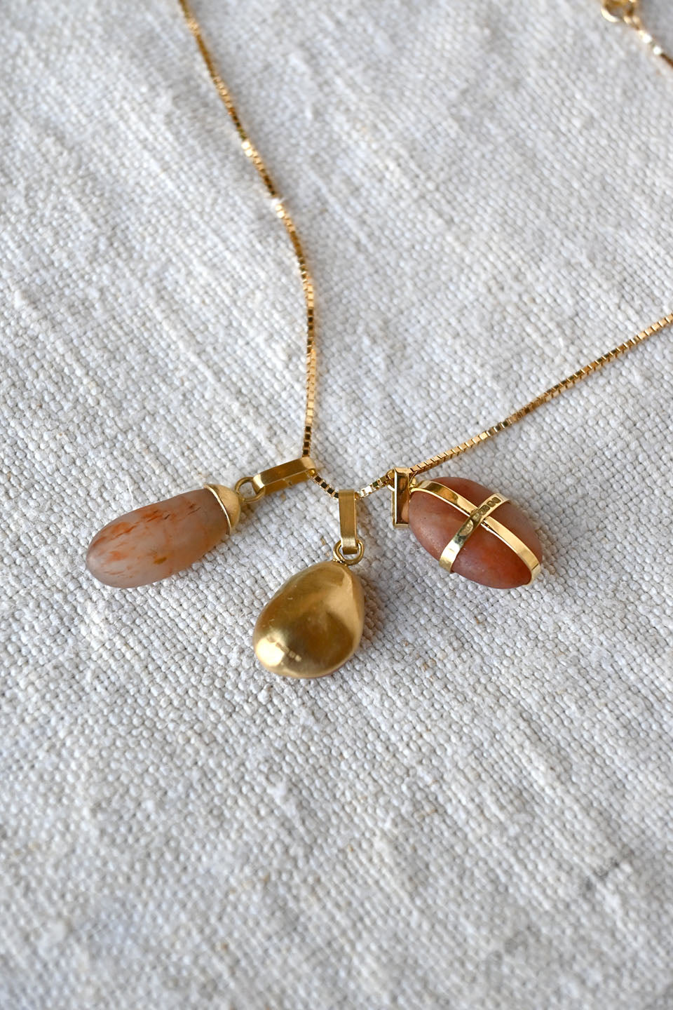 3 Stone Necklace