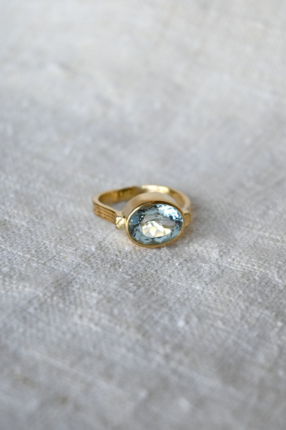 Aquamarine Ring