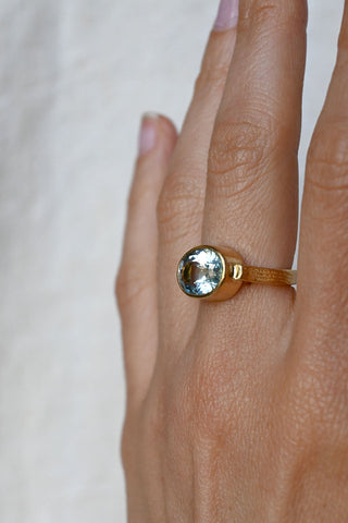 Aquamarine Ring