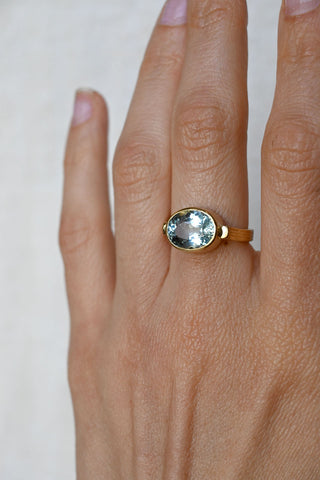 Aquamarine Ring