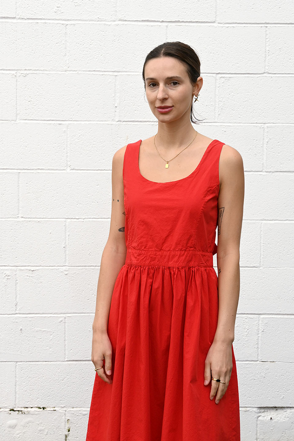 Back Tie Dress