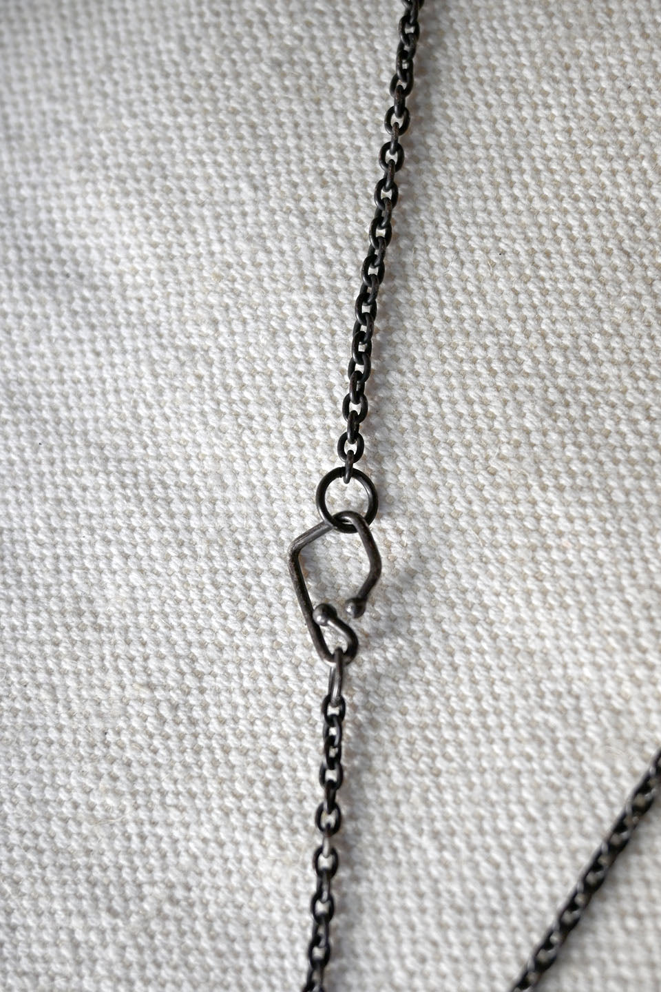 Caviar Nest Oxidized Silver