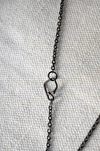 Caviar Nest Oxidized Silver
