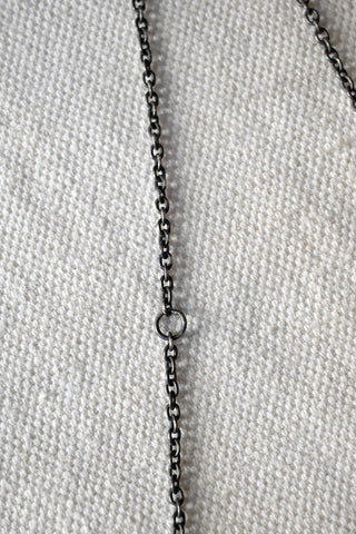 Caviar Nest Oxidized Silver