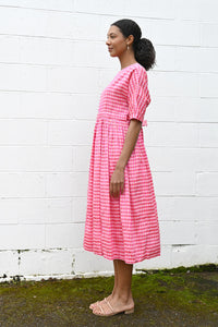 Pink Check Dress