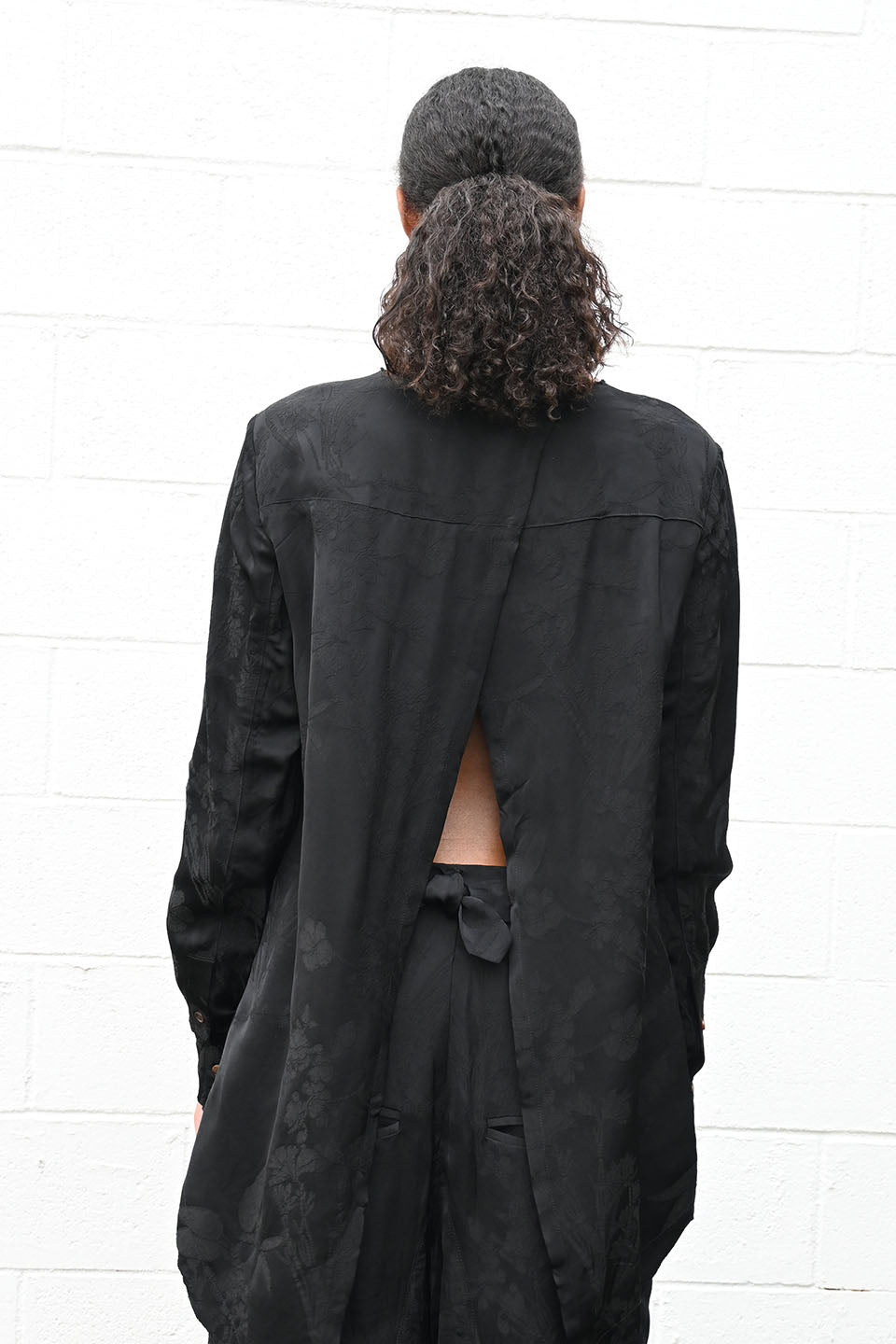 Open Back Shirt