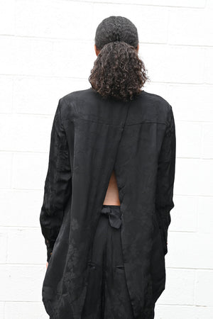 Open Back Shirt