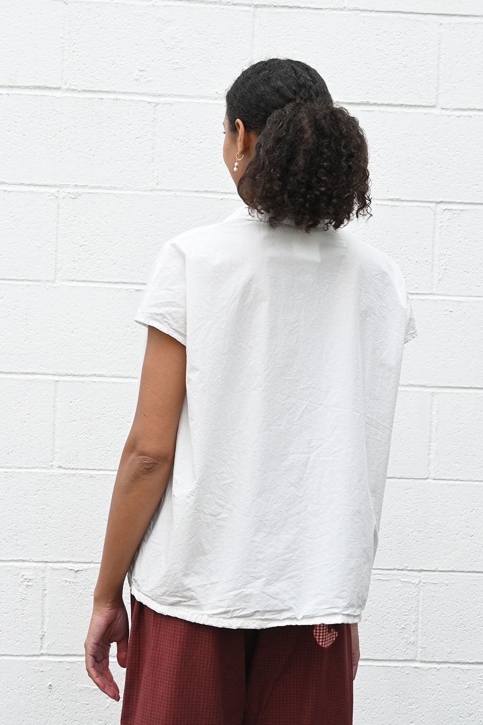 Button Shirt TC White