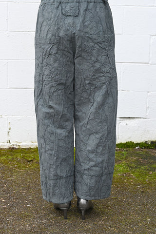 Wrinkled Wide Pants Grey