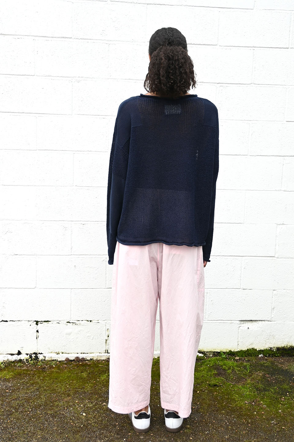 Catch Washer Cotton Easy Wide Pants